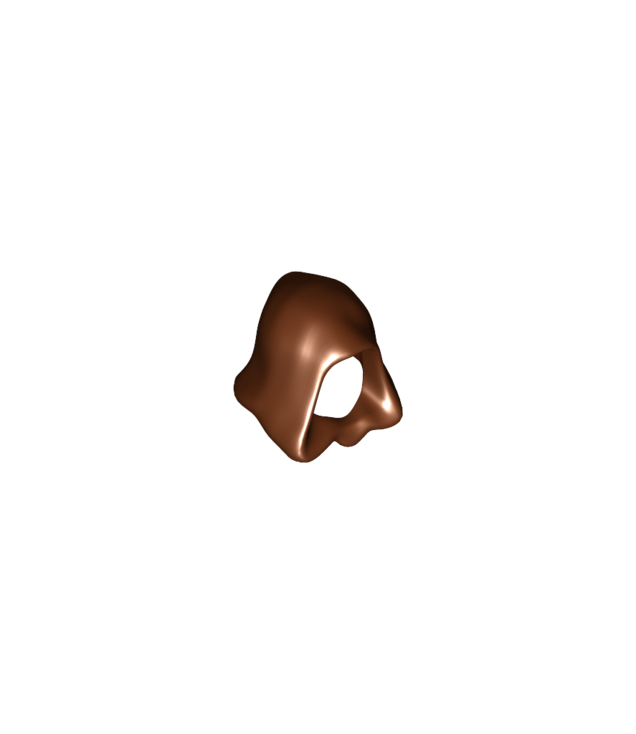 LEGO - Minifiguur-kap - Reddish Brown | N