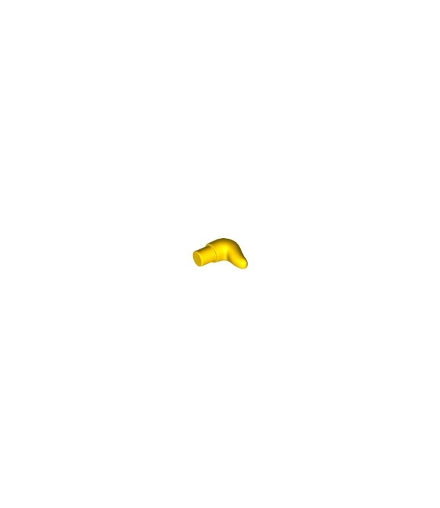 LEGO - Rundshoorn, kort - Yellow | N