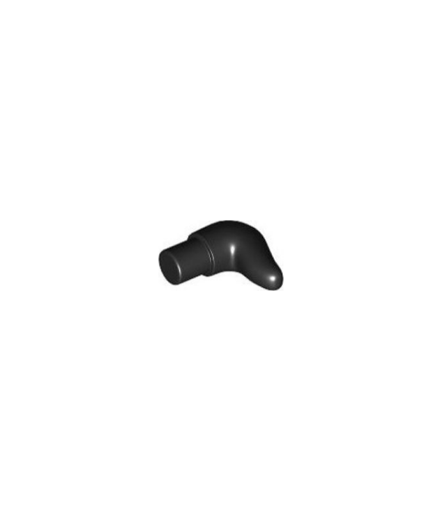 LEGO - Rundshoorn, kort - Black | N