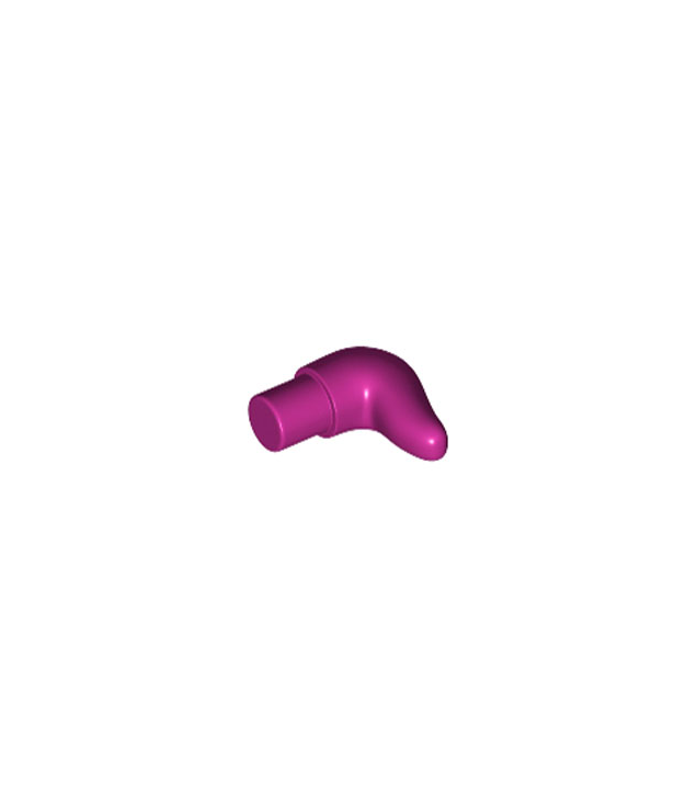 LEGO - Rundshoorn, kort - Magenta | N