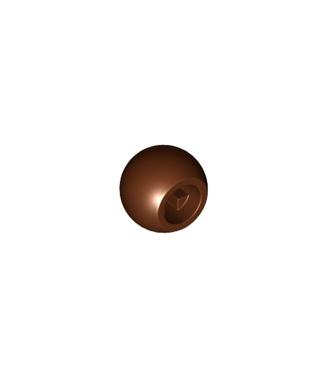 LEGO - Technic kogelgewricht - Reddish Brown | N