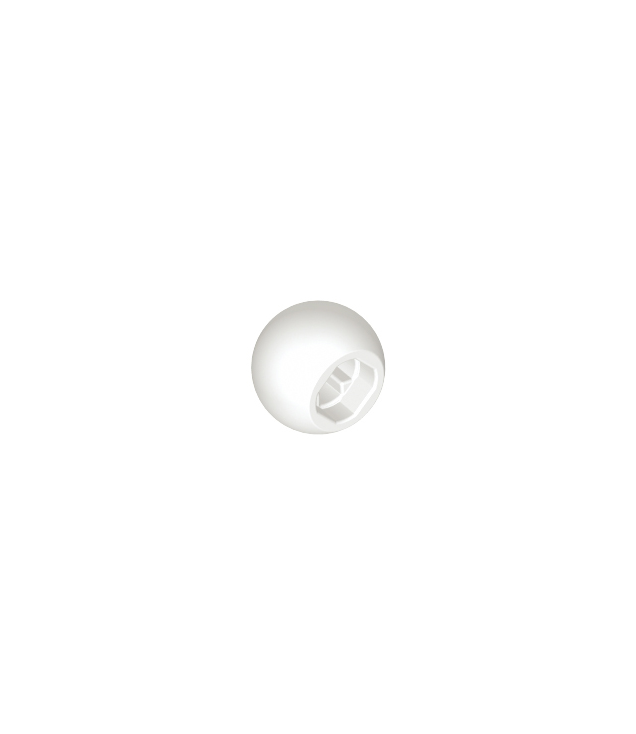 LEGO - Technic kogelgewricht - White | N