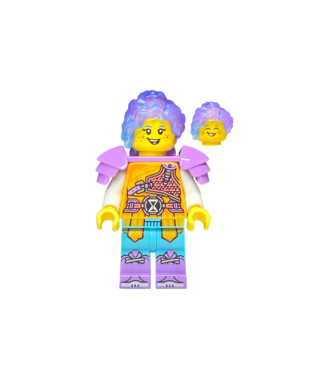 LEGO - Izzie (Isabel Christina Garcia) - middel-lavendel schouderbeschermers - | N