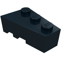 LEGO - Wig 3 x 2 rechts - Black | N - Thumbnail