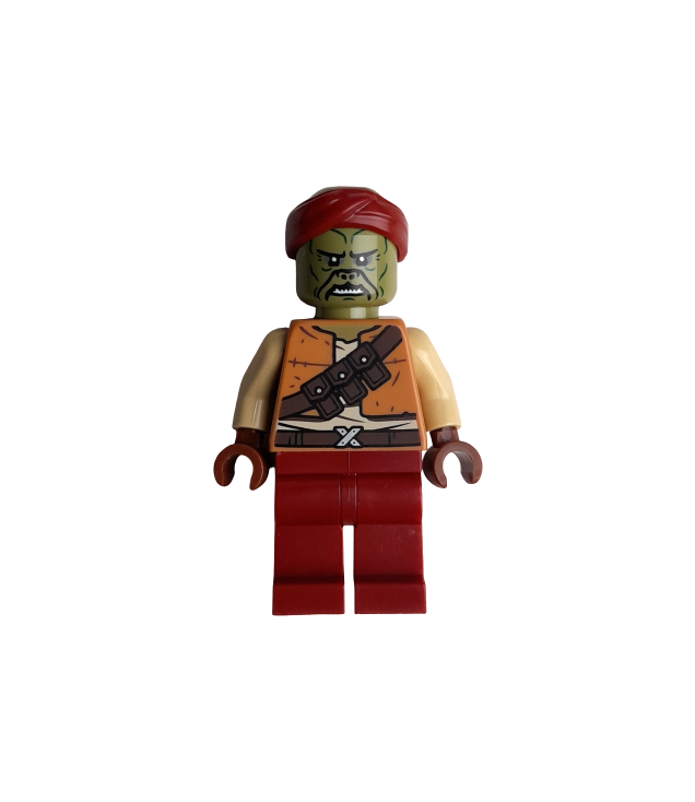 LEGO - Kithaba (Klatooinian skiffwacht) - middelbruine vest (75397) - | N