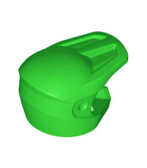 LEGO - Minifiguur-helm voor crossmotor - Bright Green | N - Thumbnail
