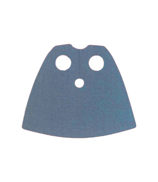 LEGO - Minifiguur-cape van stof, zeer kort - traditioneel gesteven materiaal - Sand Blue | N