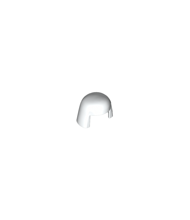 LEGO - Minifiguur-hoofdbedekking, nemes / hoofddoek - White | N