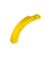 LEGO - Boog 1 x 6 x 3 1/3 met gebogen bovenkant - Yellow | N - Thumbnail