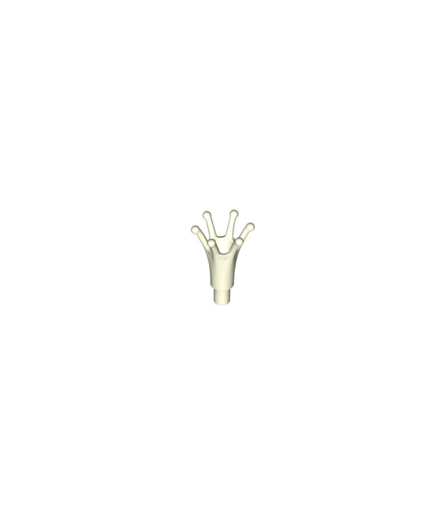 LEGO - Minifiguur-kroon met staaf - Glow In Dark White | N