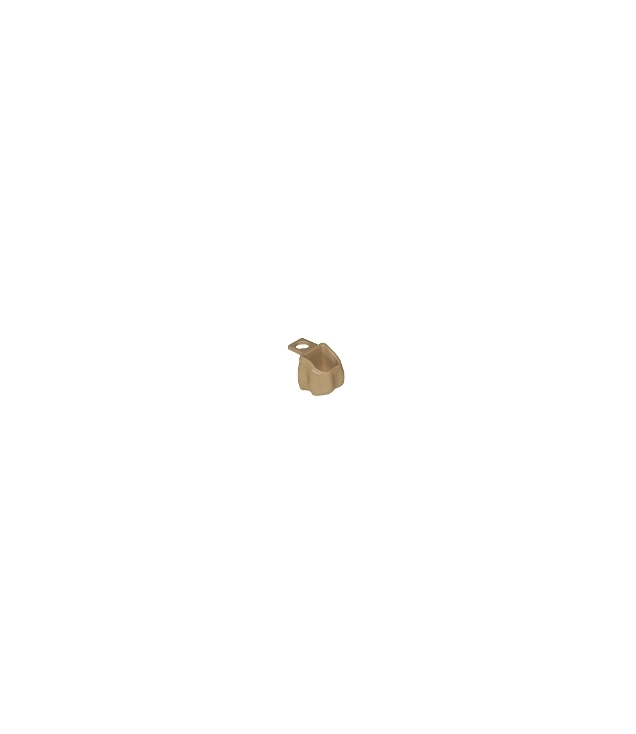 LEGO - Minifiguur-rugzak open - Dark Tan | N