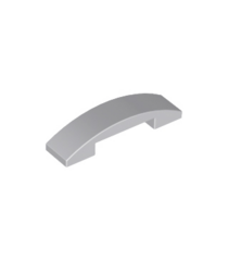 LEGO - Helling, gebogen 4 x 1 x 2/3 dubbel - Light Bluish Gray | N - Thumbnail