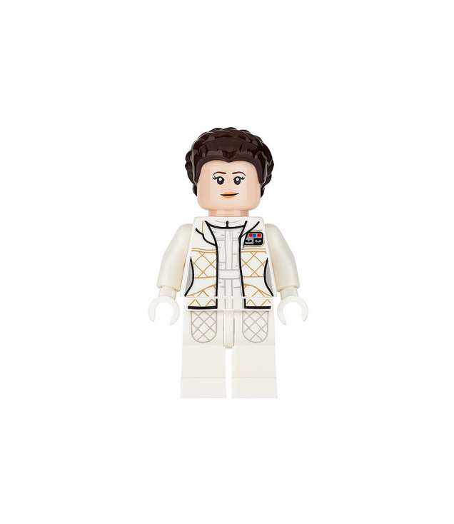 LEGO - Prinses Leia (Hoth-outfit wit) - | N