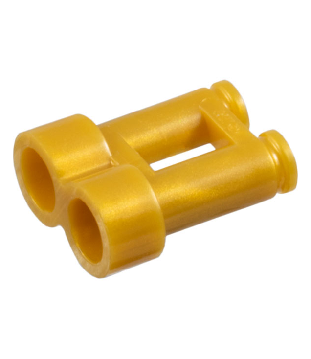 LEGO - Minifiguur-accessoire, verrekijker (Town) - Pearl Gold | N