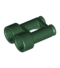 LEGO - Minifiguur-accessoire, verrekijker (Town) - Dark Green | N - Thumbnail