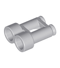 LEGO - Minifiguur-accessoire, verrekijker (Town) - Light Bluish Gray | N - Thumbnail