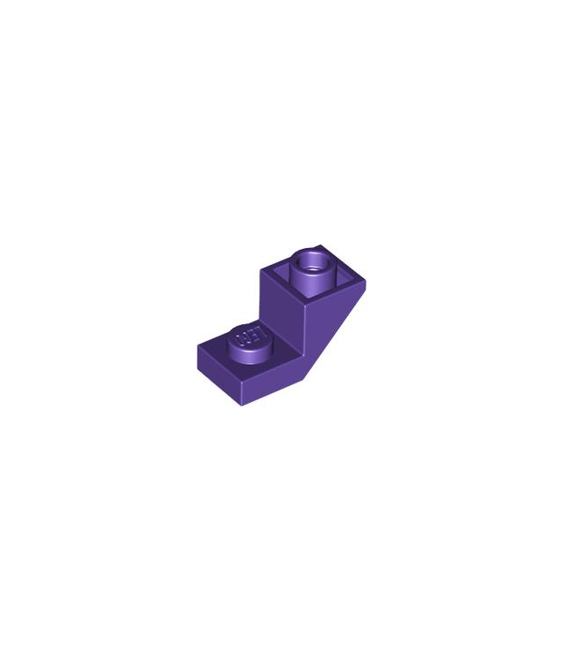 LEGO - Helling, omgekeerd 45 graden 2 x 1 met 2/3 uitsparing - Dark Purple | N