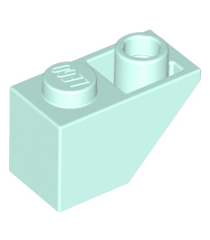 LEGO - Helling, omgekeerd 45 graden 2 x 1 - Light Aqua | N - Thumbnail
