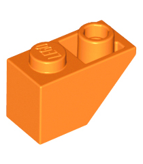 LEGO - Helling, omgekeerd 45 graden 2 x 1 - Orange | N - Thumbnail