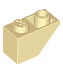 LEGO - Helling, omgekeerd 45 graden 2 x 1 - Tan | N - Thumbnail