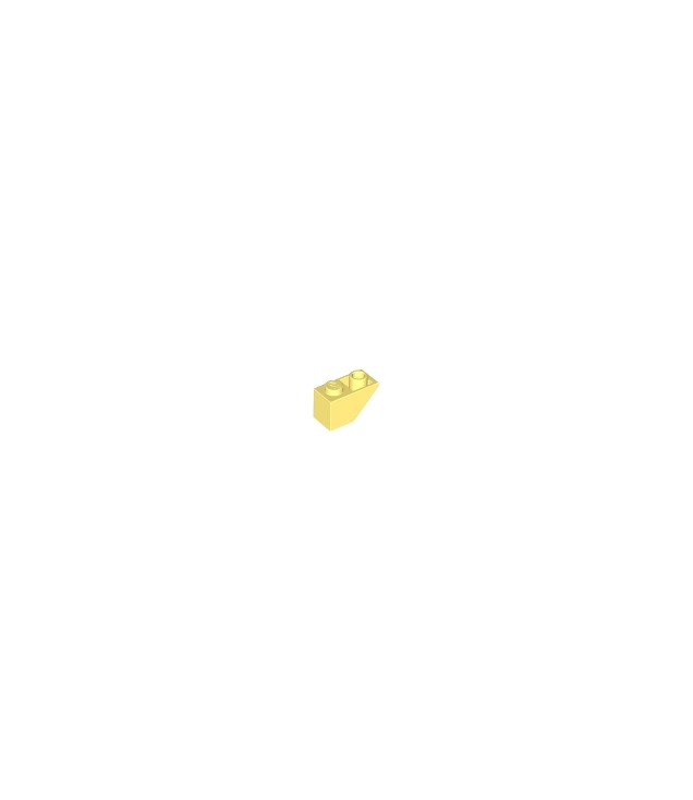 LEGO - Helling, omgekeerd 45 graden 2 x 1 - Bright Light Yellow | N