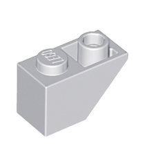 LEGO - Helling, omgekeerd 45 graden 2 x 1 - Light Bluish Gray | N - Thumbnail