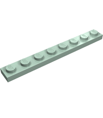 LEGO - Plaat 1 x 8 - Sand Green | N - Thumbnail