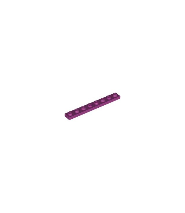 LEGO - Plaat 1 x 8 - Magenta | N