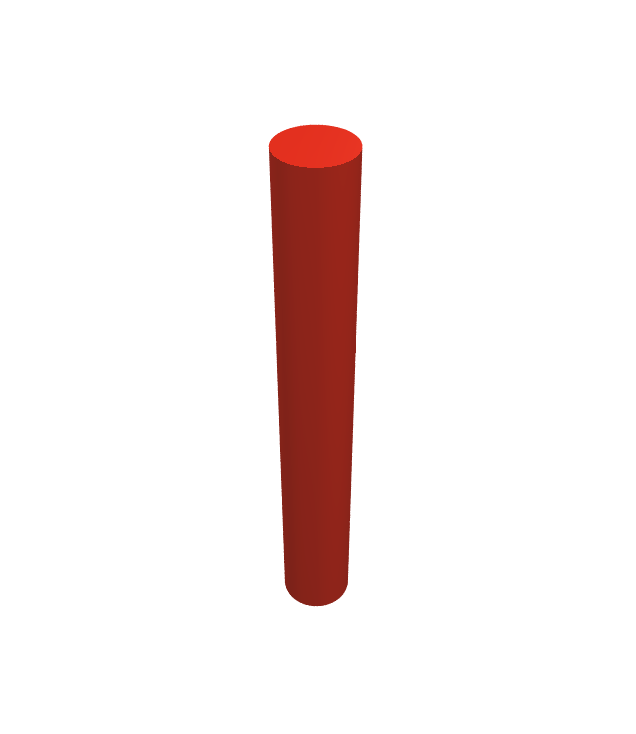 LEGO - Staaf 3L (pijlstaaf) - Red | N