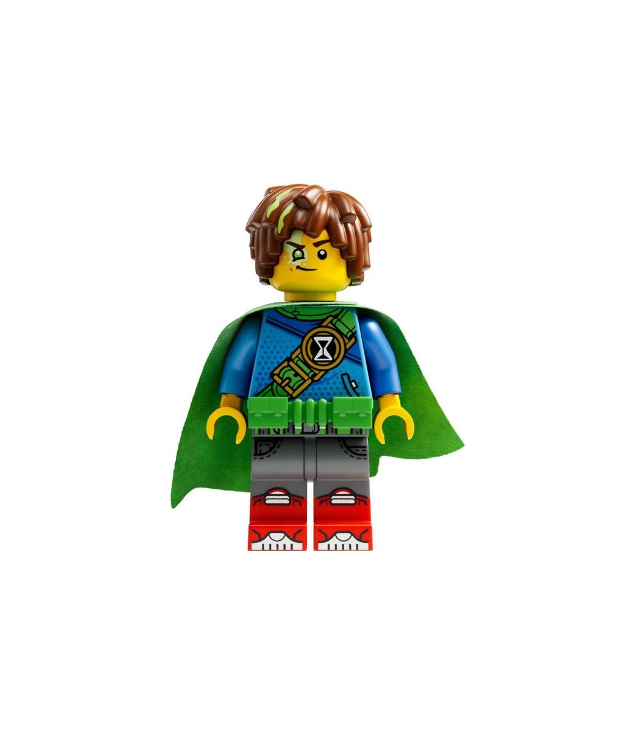 LEGO - Mateo - felgroene gereedschapsriem en cape - | N