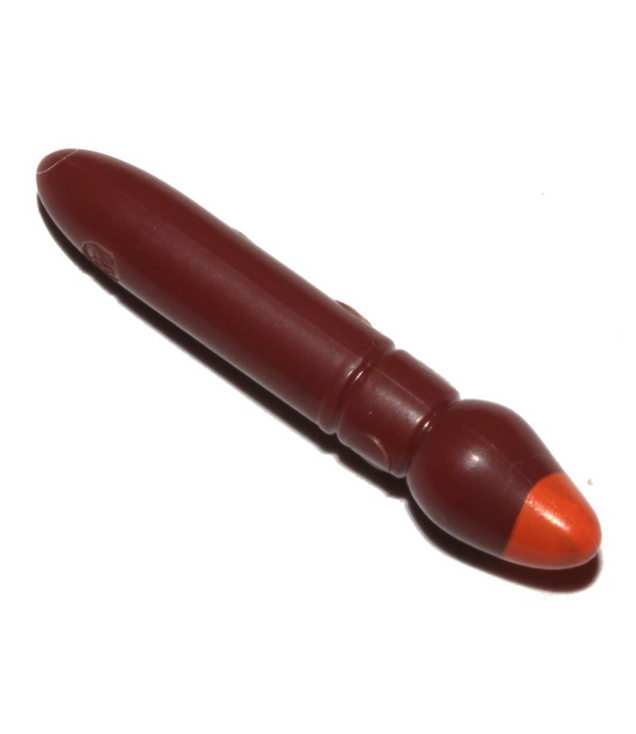 LEGO - Minifiguur-accessoire, verfkwast met oranje puntpatroon - Reddish Brown | N