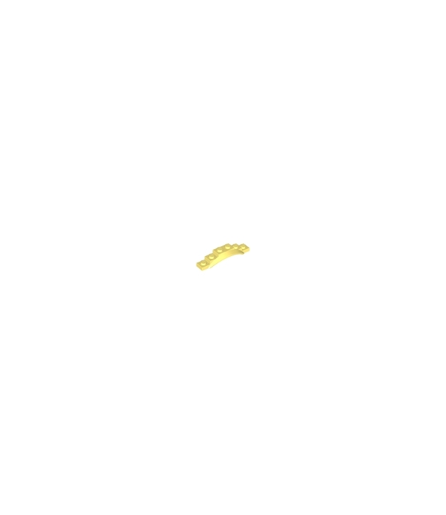 LEGO - Voertuig, spatbord 1 1/2 x 6 x 1 met boog - Bright Light Yellow | N