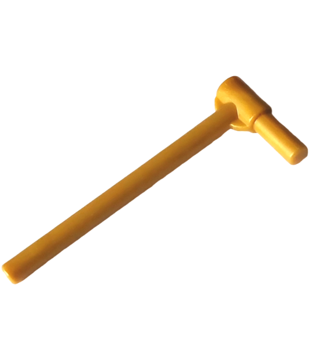 LEGO - Staaf 5L met handgreep (frictiepen) - Pearl Gold | N
