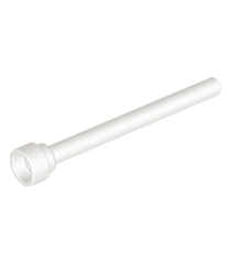 LEGO - Antenne 4H - vlakke top - White | N - Thumbnail