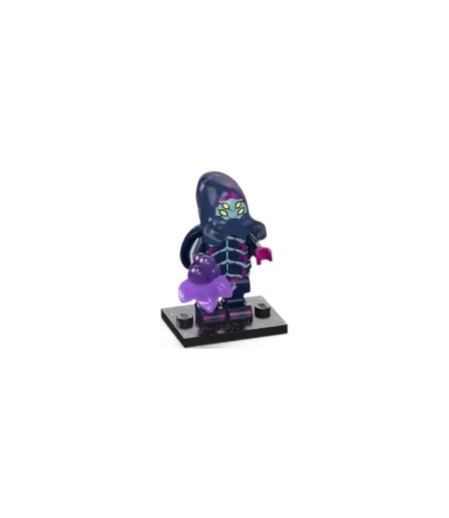 LEGO - Alien-keverzoïde, Serie 26 (complete set met standaard en accessoires) (doos aan één zijde voorzichtig geopend voor identificatie, in originele verpakking) - | N
