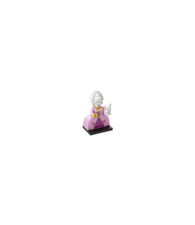 LEGO - Rococo-aristocraat, Serie 24 (complete set met standaard en accessoires) - | N