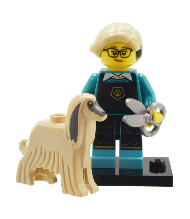 LEGO - Dierentrimster, Serie 25 (complete set met standaard en accessoires) - | N