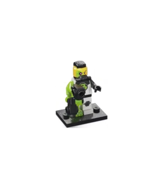 LEGO - Blacktron-mutant, Serie 26 (complete set met standaard en accessoires) (doos aan één zijde voorzichtig geopend voor identificatie, in originele verpakking) - | N