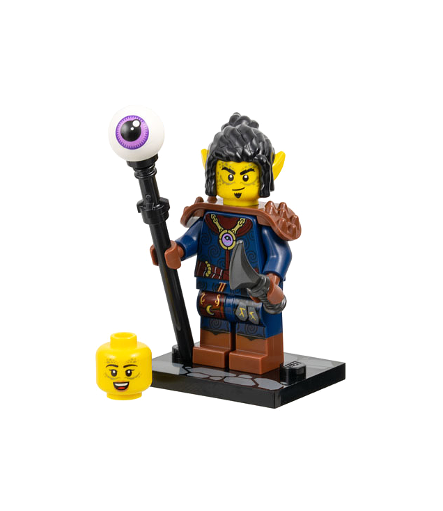 LEGO - Gith-toverheer, Dungeons & Dragons (complete set met standaard en accessoires) (doos aan één zijde voorzichtig geopend voor identificatie, originele verpakking, snelle verzending, hoogwaardige items en service, sterk aanbevolen door klanten) - | N
