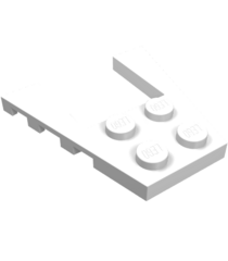 LEGO - Wig, plaat 4 x 4 - White | N - Thumbnail