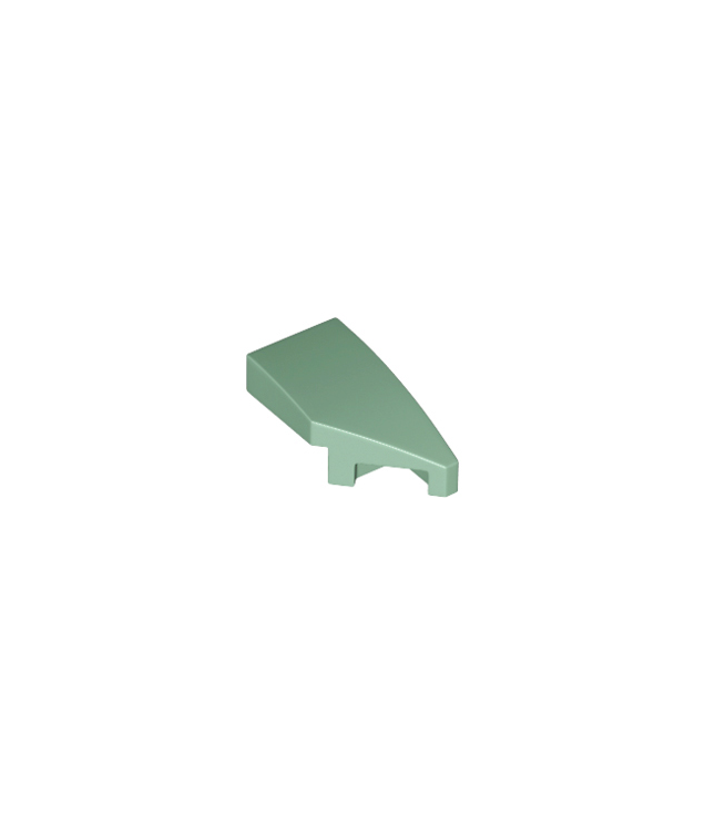 LEGO - Wig 2 x 1 x 2/3 rechts - Sand Green | N