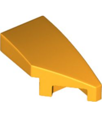 LEGO - Wig 2 x 1 x 2/3 rechts - Bright Light Orange | N - Thumbnail