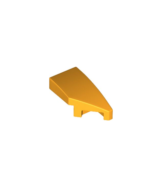 LEGO - Wig 2 x 1 x 2/3 rechts - Bright Light Orange | N