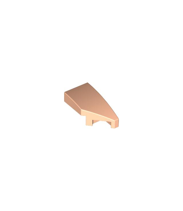 LEGO - Wig 2 x 1 x 2/3 rechts - Light Nougat | N