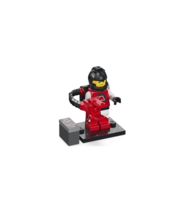 LEGO - M-Tron-powerlifter, Serie 26 (complete set met standaard en accessoires) (doos aan één zijde voorzichtig geopend voor identificatie, originele verpakking) - | N