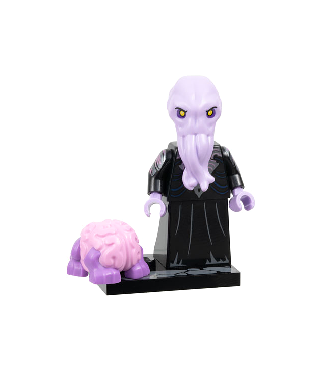 LEGO - Mind Flayer, Dungeons & Dragons (complete set met standaard en accessoires) (doos aan één zijde voorzichtig geopend voor identificatie, originele verpakking, snelle verzending, hoogwaardige items en service, sterk aanbevolen door klanten) - | N