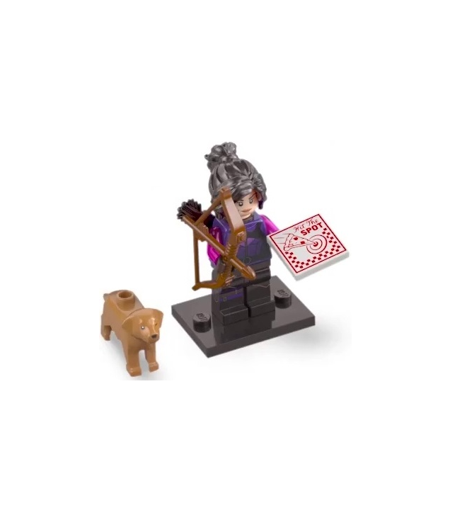 LEGO - Kate Bishop, Marvel Studios, Serie 2 (complete set met standaard en accessoires) - | N