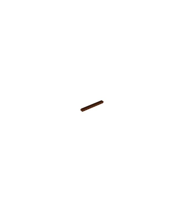 LEGO - Technic, dikke liftarm 1 x 11 - Reddish Brown | N
