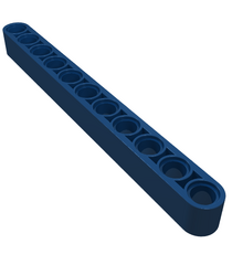 LEGO - Technic, dikke liftarm 1 x 11 - Dark Blue | N - Thumbnail