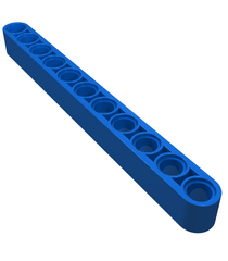 LEGO - Technic, dikke liftarm 1 x 11 - Blue | N - Thumbnail
